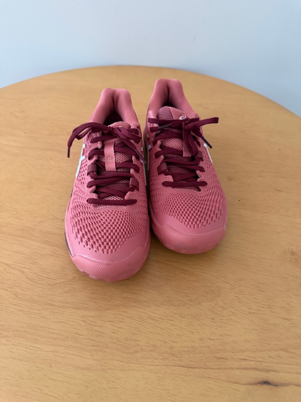 Asics Pink tennis all court Sneakers